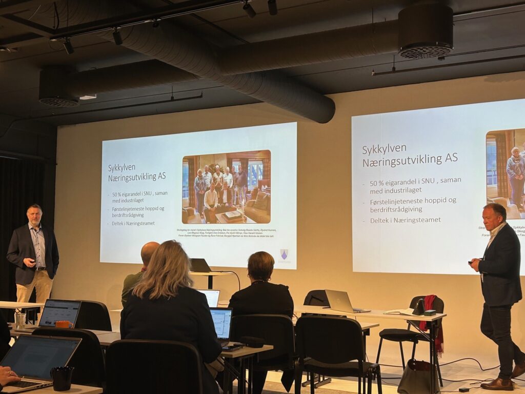 Bilde fra representantskapsmote i Sykkylven kommune 05.11.25